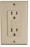 GFCI outlets - for all garages, bathrooms and outdoor spaces